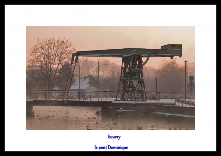 Pont dominique par un froid de canard!!!! - Beuvry