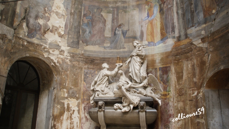  la Basilique Notre Dame en pleine rénovation  - Boulogne-sur-Mer