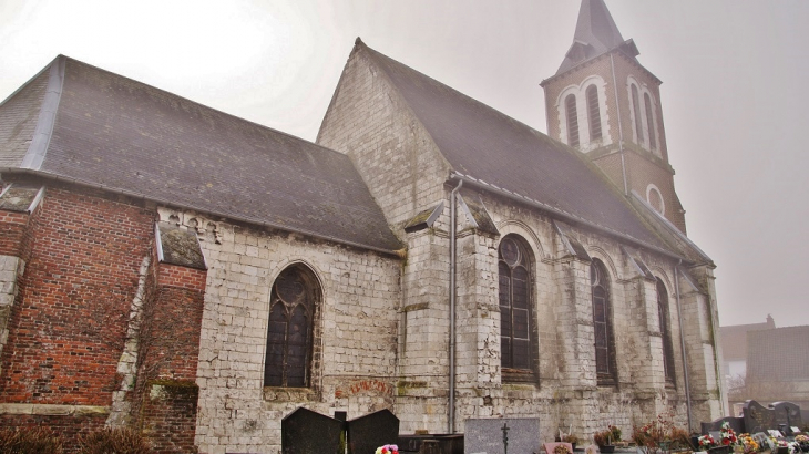 église Saint-Riquier - Bourecq