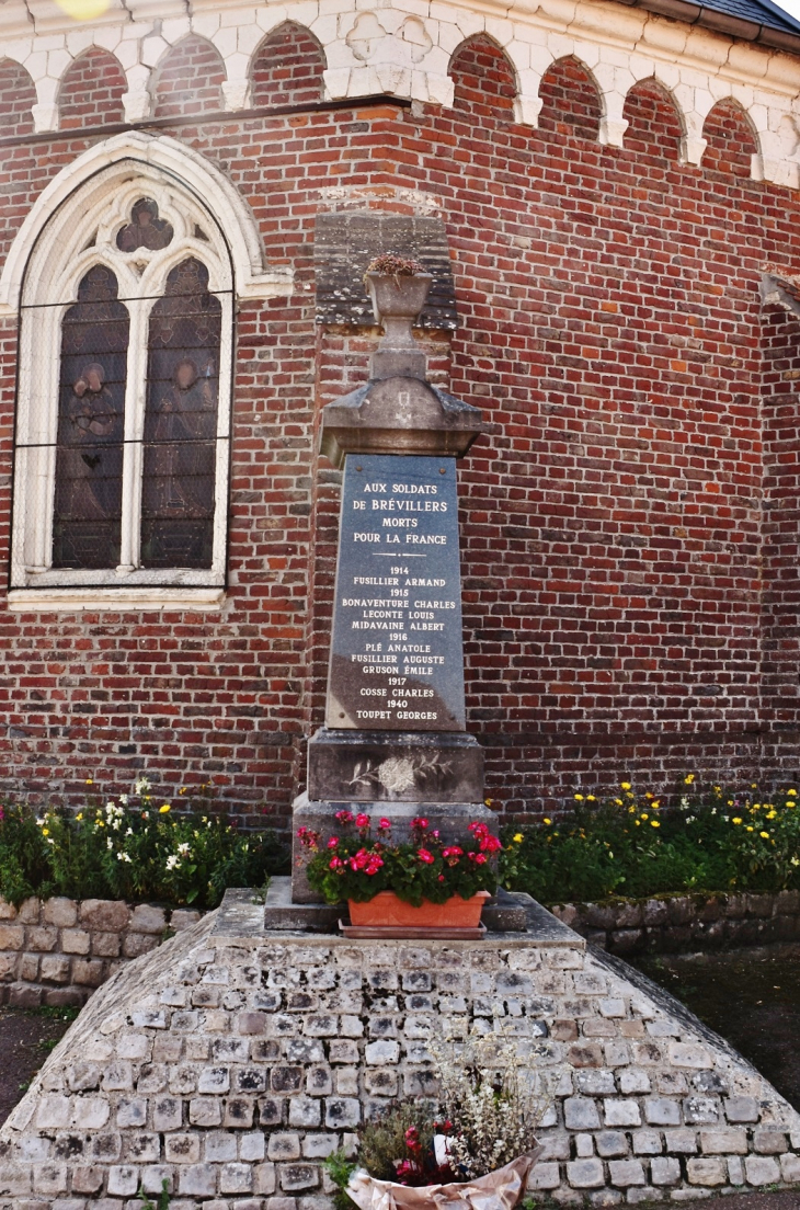 Monument-aux-Morts - Brévillers