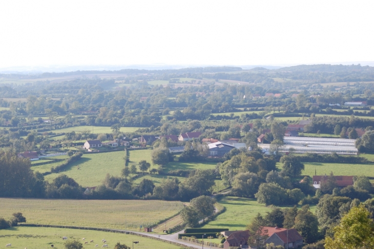 Vue depui le mont de brunembert a 180m