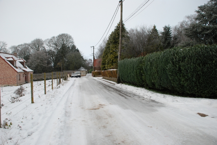 La rue du PERROY - Camblain-l'Abbé