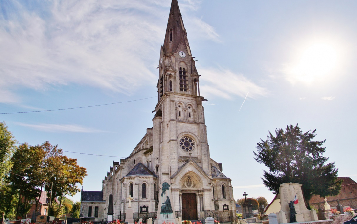  église Saint-Martin - Campagne-lès-Hesdin