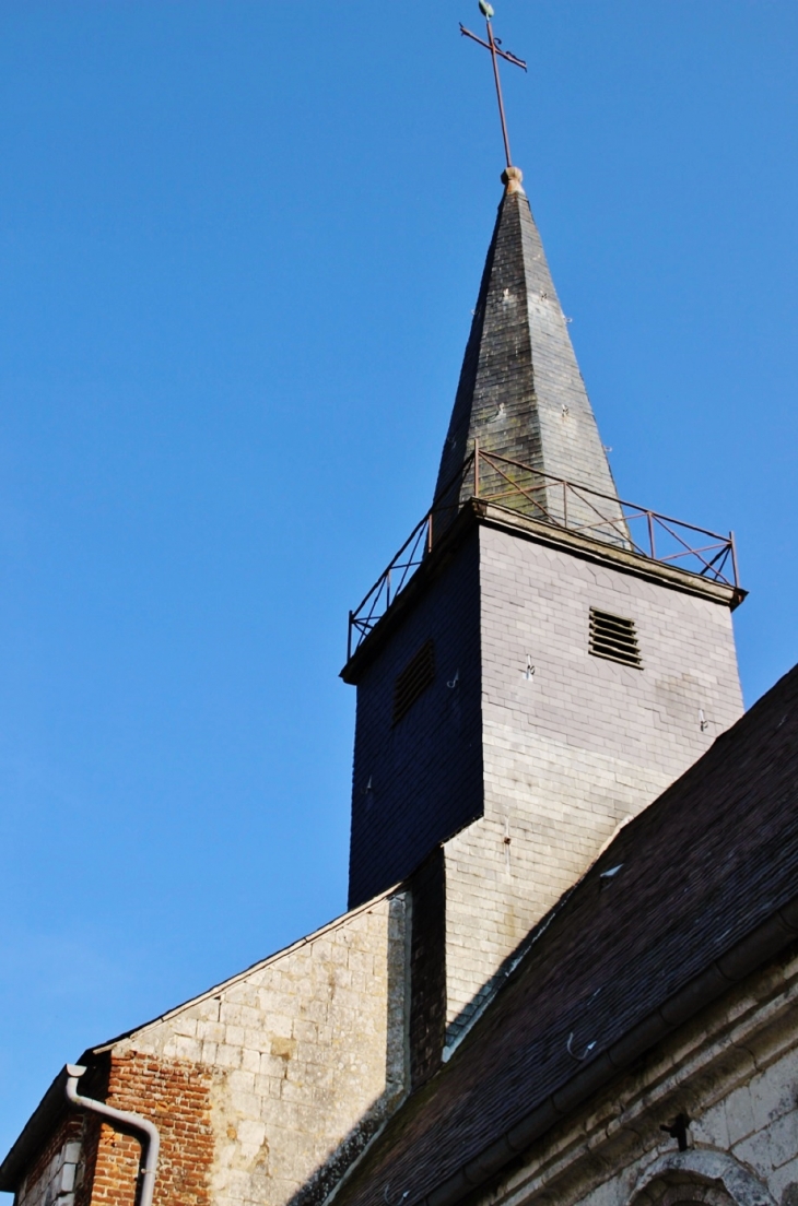 <<église Saint-Vaast - Écuires