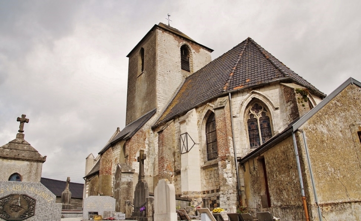 <<église Saint-Sylvestre - Enquin-sur-Baillons