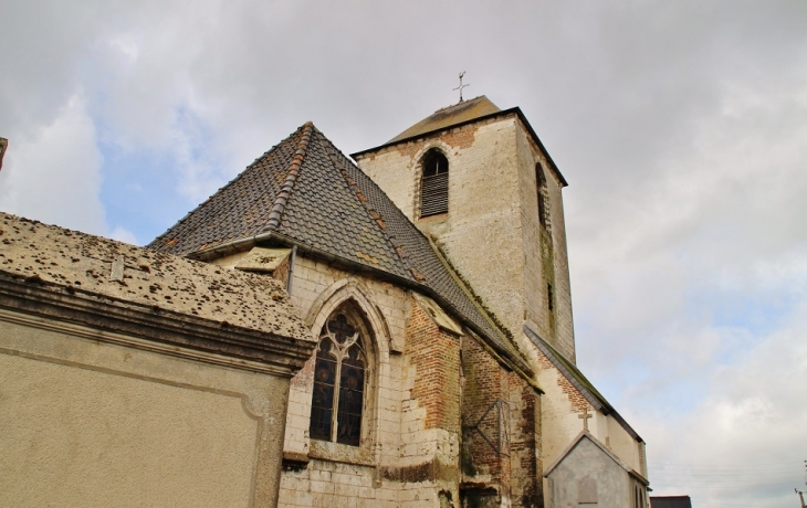 <<église Saint-Sylvestre - Enquin-sur-Baillons