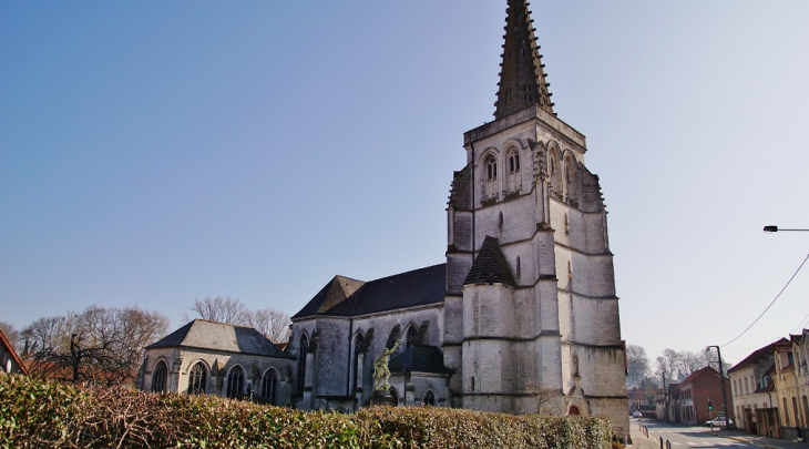 --église Saint-Vaast - Estrée-Blanche