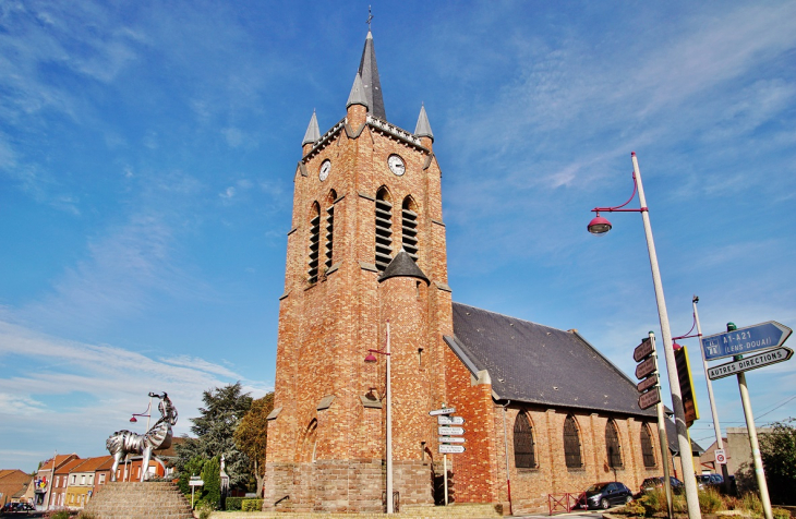 --église Saint-Vaast - Fouquières-lès-Lens