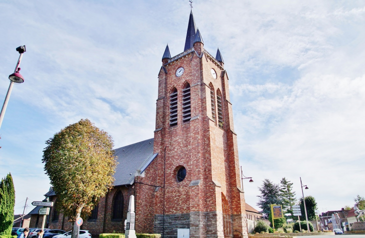 --église Saint-Vaast - Fouquières-lès-Lens