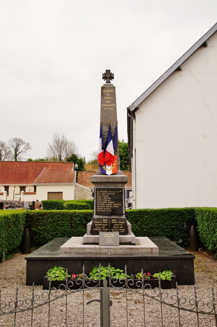 Monument-aux-Morts - Frencq
