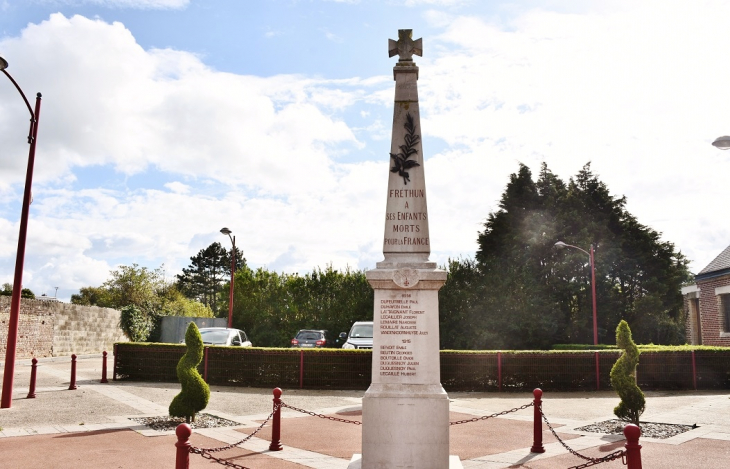 Monument-aux-Morts - Fréthun