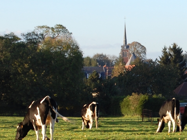 Clocher de Gomiècourt - Gomiécourt