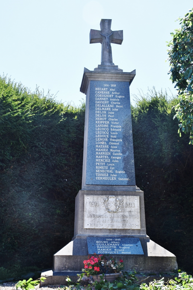 Monument-aux-Morts - Ham-en-Artois