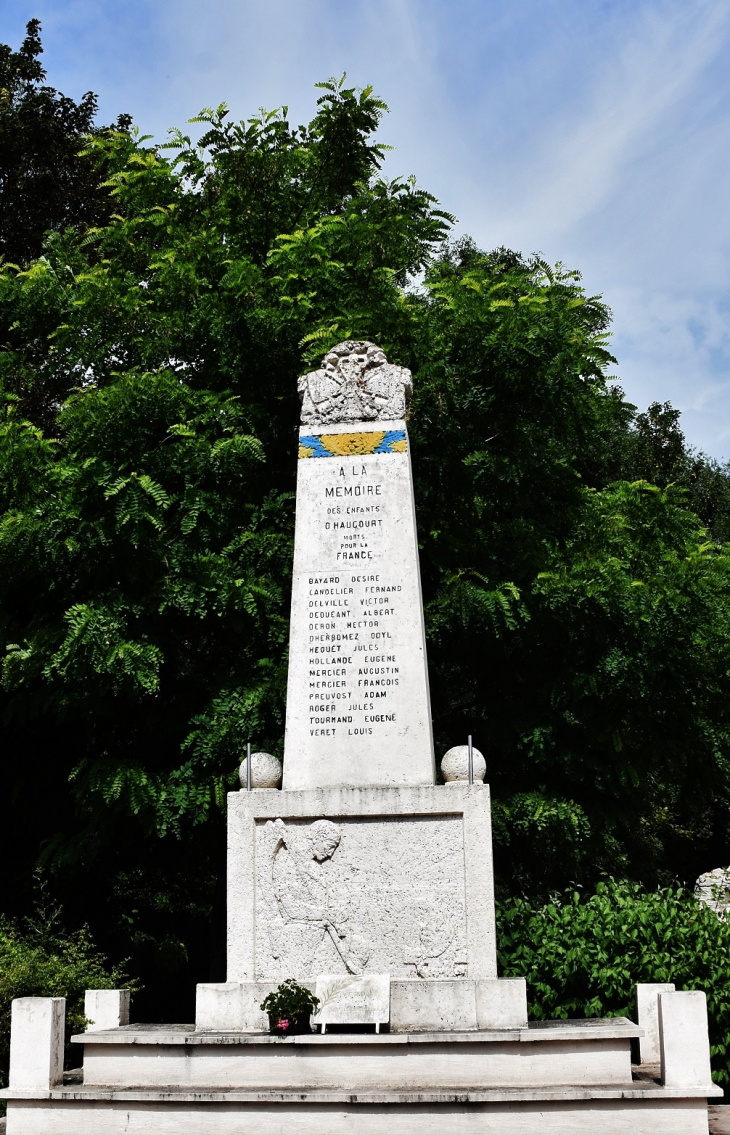 Monument-aux-Morts - Haucourt