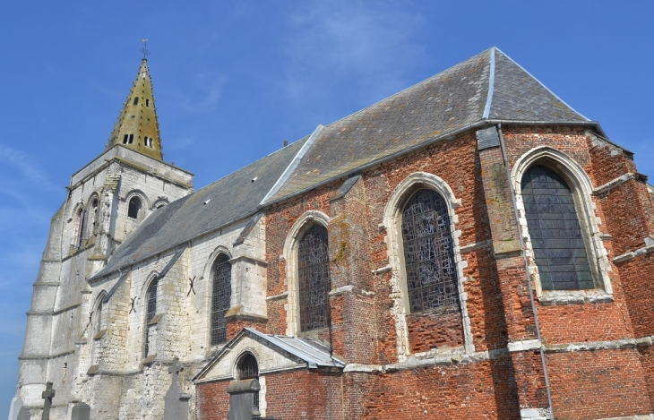 ,église St Fuscien et St Victoric - Helfaut