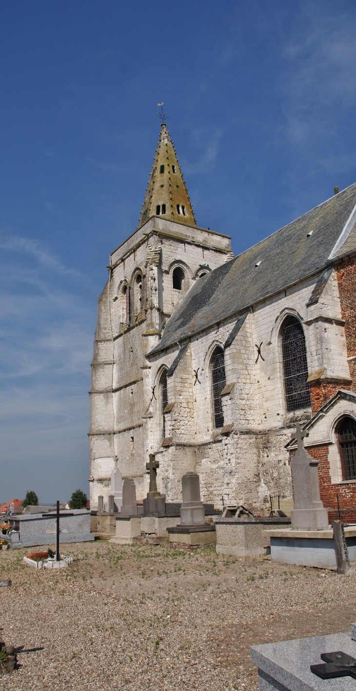 ,église St Fuscien et St Victoric - Helfaut