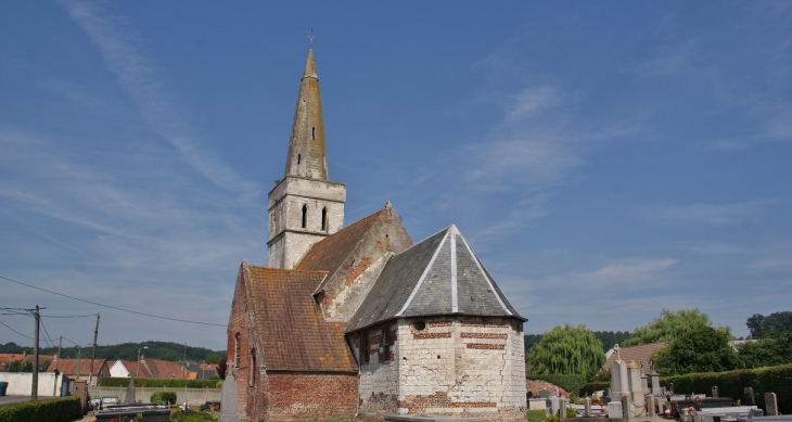 Bilques commune d'Helfaut ( église St Denis )