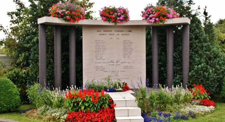 Monument-aux-Morts - Hesdin-l'Abbé