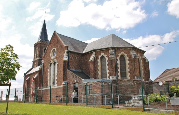 église de Berguette commune d'Isbergues