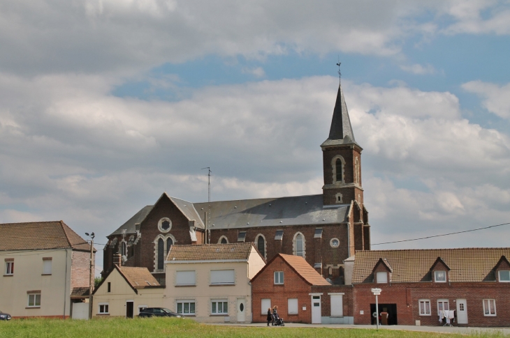 église de Berguette commune d'Isbergues