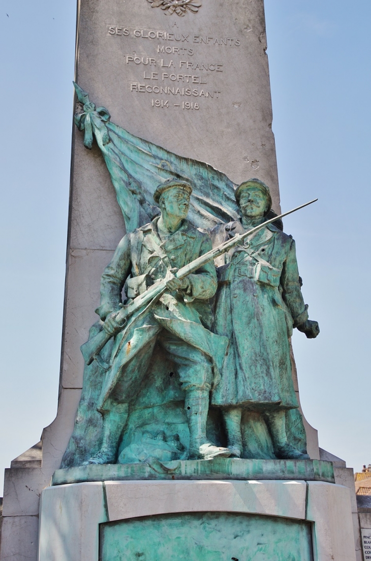 Monument-aux-Morts  ( Détail ) - Le Portel