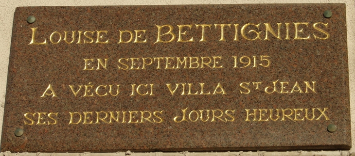 Hommage à une Résistante Touquettoise - Le Touquet-Paris-Plage