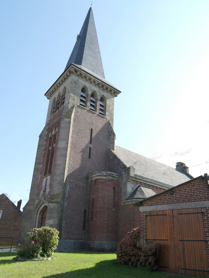 L'église - Lebucquière