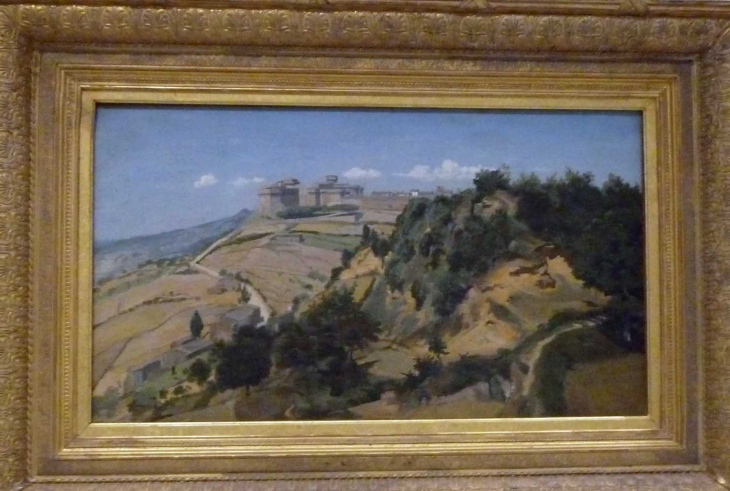 LOUVRE Galerie du Temps 19ème siècle : 1834 COROT Toscanel - Lens