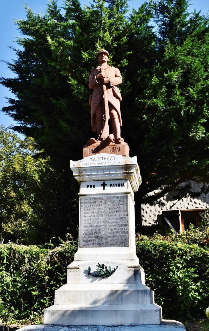 Monument-aux-Morts - Maintenay