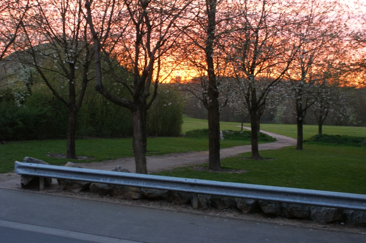 Coucher de soleil Rue de Marseille - Marles-les-Mines