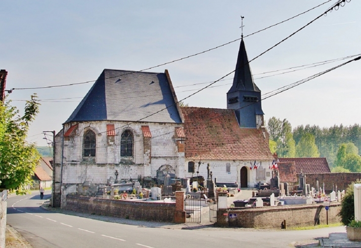 +église saint-Firmin - Marles-sur-Canche