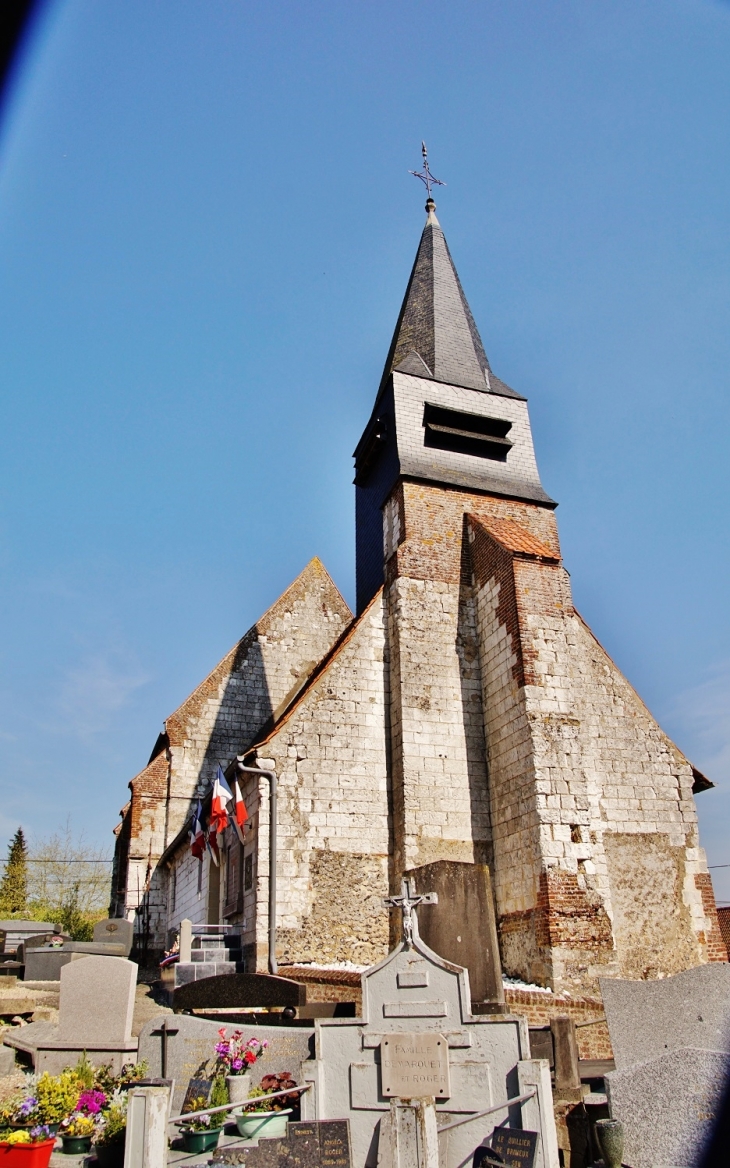 +église saint-Firmin - Marles-sur-Canche