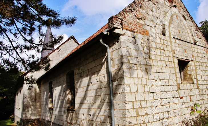 ///église St Juste - Monchel-sur-Canche