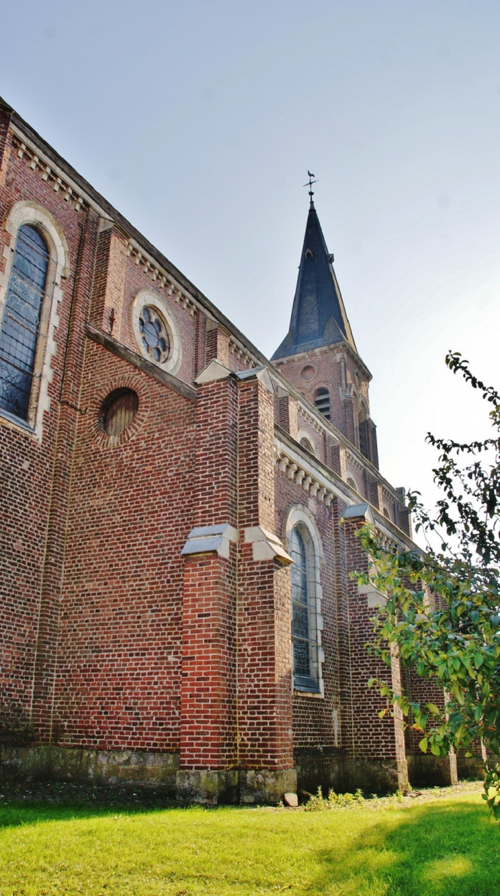 église St Martin - Mont-Saint-Éloi