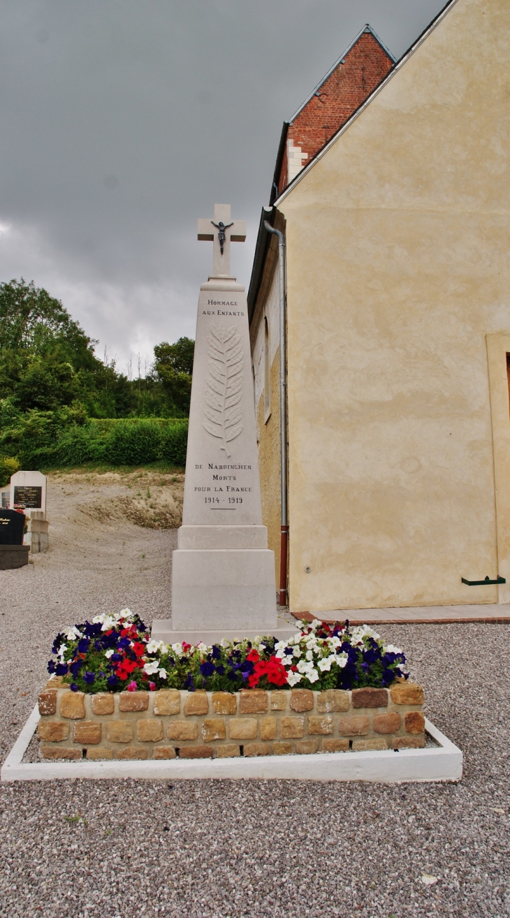 Monument-aux-Morts - Nabringhen