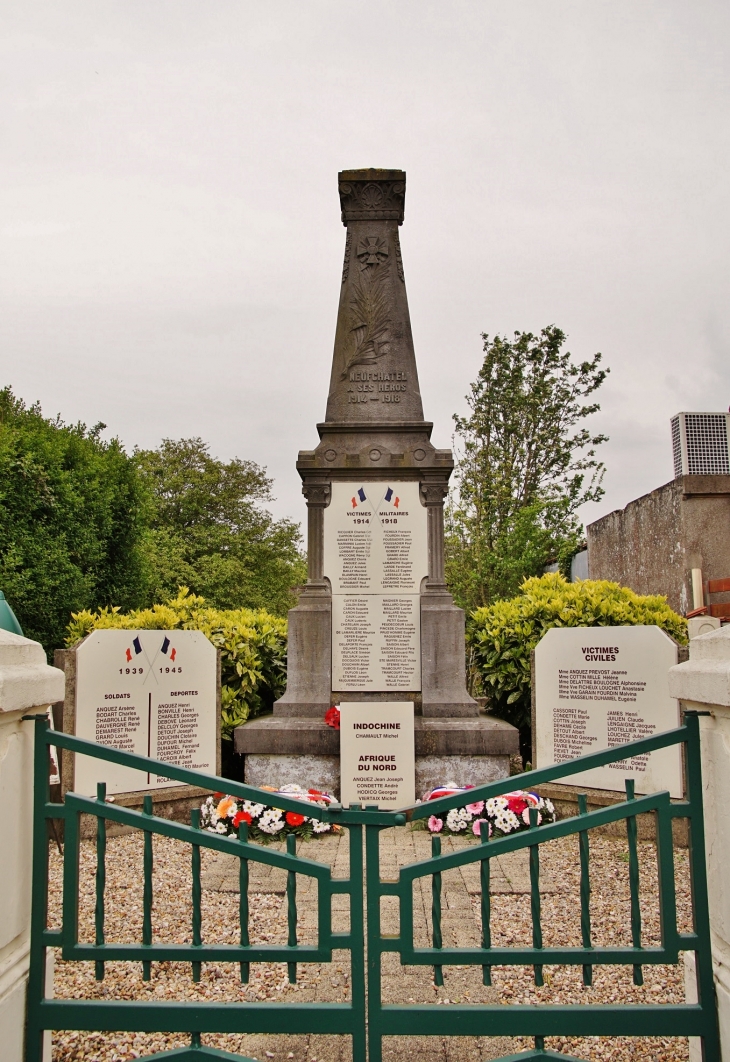 Monument-aux-Morts - Neufchâtel-Hardelot