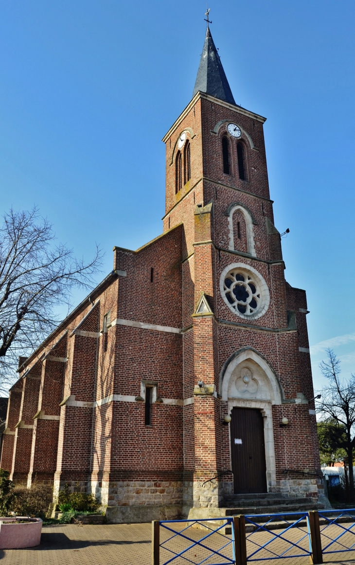  église Saint-Vaast - Noyelles-lès-Vermelles