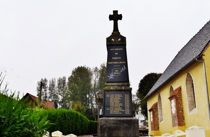 Monument-aux-Morts - Parenty