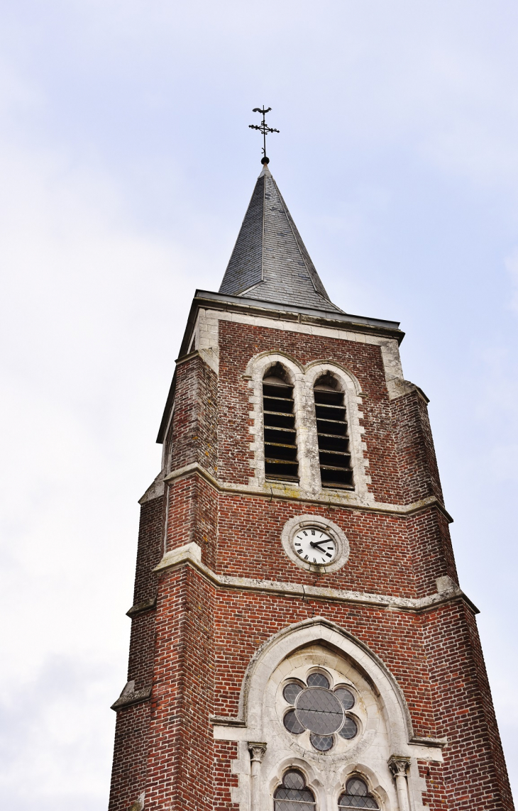   ..église Saint-Wandrille - Recques-sur-Hem