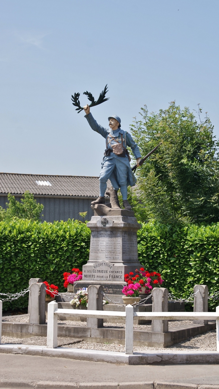 Monument aux Morts - Roquetoire