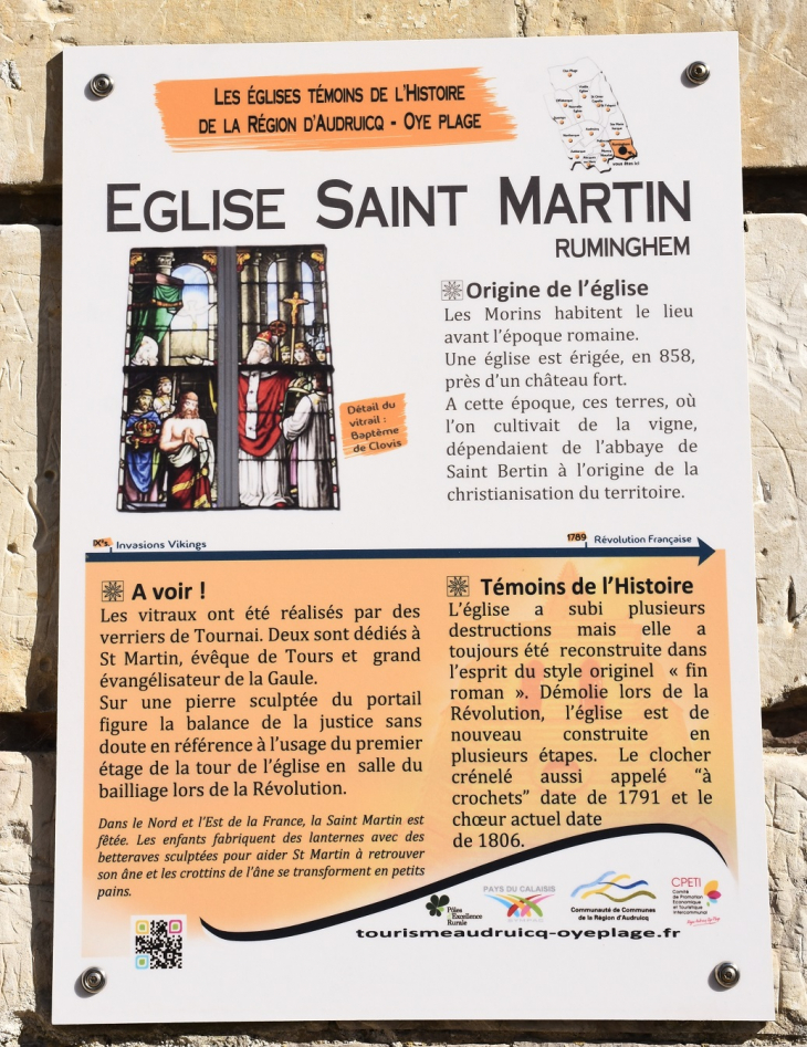  église Saint-Martin - Ruminghem