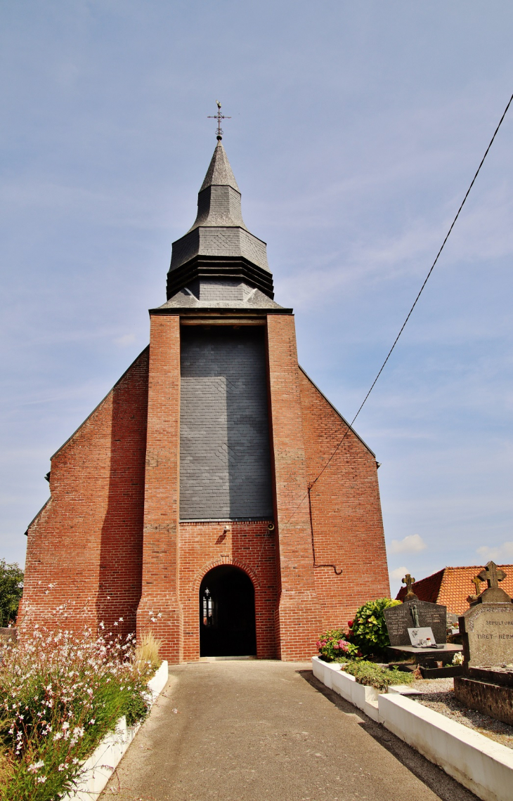 //église Saint-Jacques - Sains-lès-Fressin