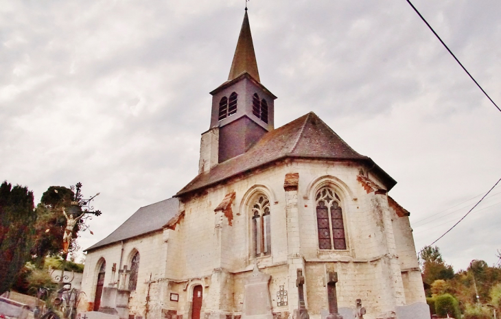   .église Sainte-Austreberthe - Saint-Denœux