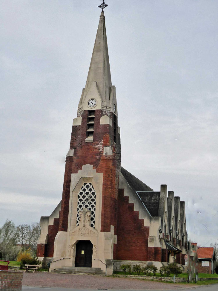 L'église - Sauchy-Cauchy