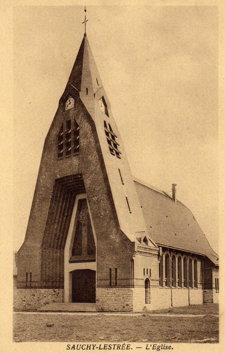 Eglise - Sauchy-Lestrée