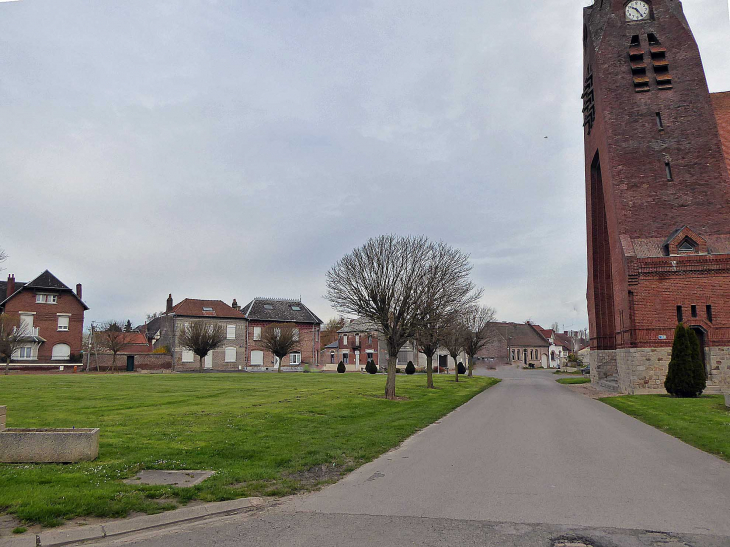 La place - Sauchy-Lestrée