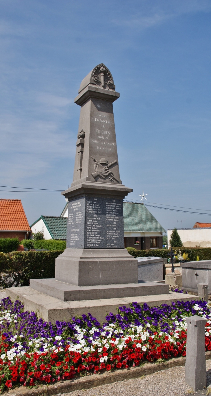 Monument aux Morts - Tilques