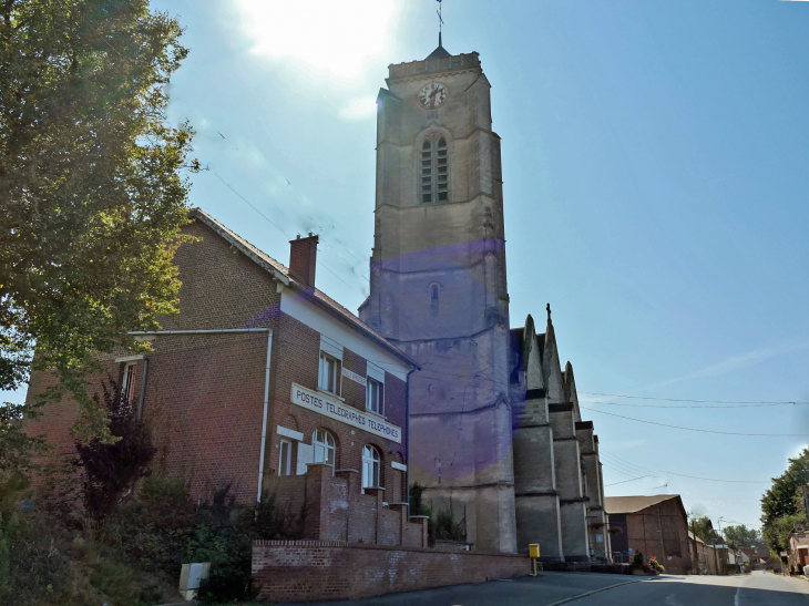 L'église Saint Martin - Vaulx-Vraucourt