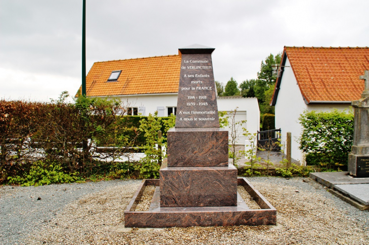 Monument-aux-Morts - Verlincthun