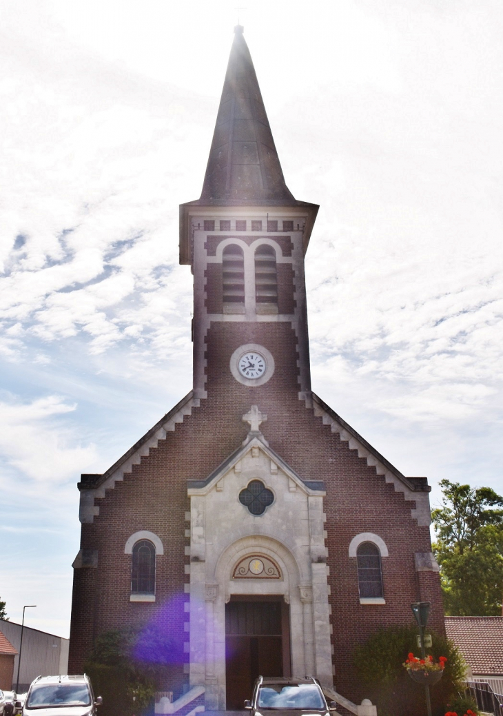   *église Saint-Aubode - Wancourt